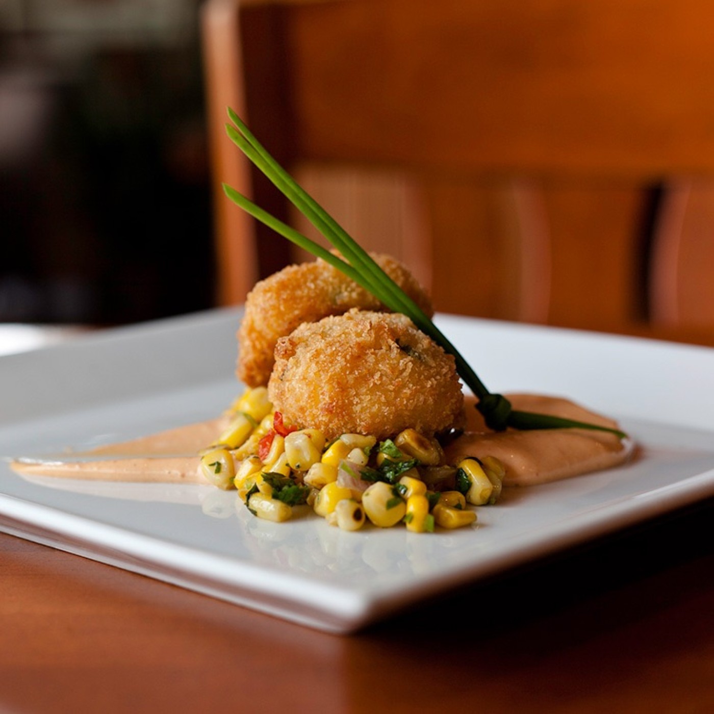 Asian Crab Cakes with Wasabi Sauce - Mariner's Menu